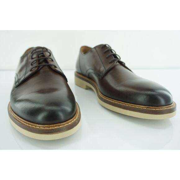 To Boot New York Marseille Plain Toe Derby Oxford Shoe Sz 8.5 Lace Up $375 Brown main image 6